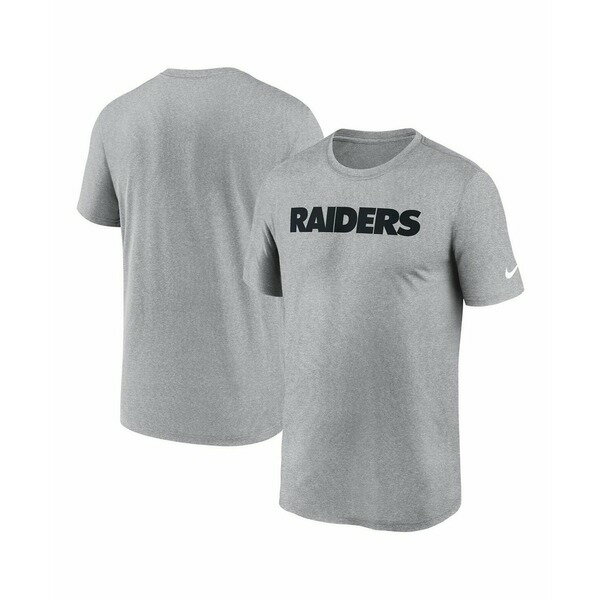 ʥ   ȥåץ Men's Heather Gray Las Vegas Raiders Primetime Legend...