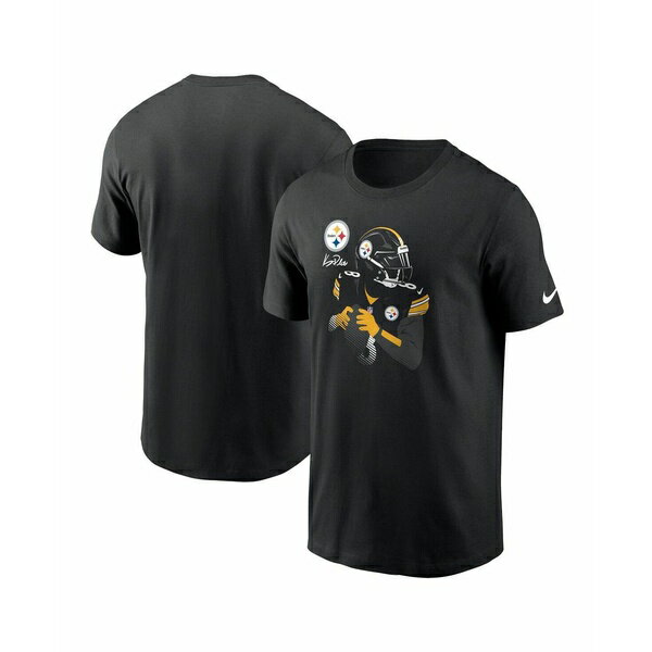 ʥ   ȥåץ Men's Kenny Pickett Black Pittsburgh Steelers Player ...