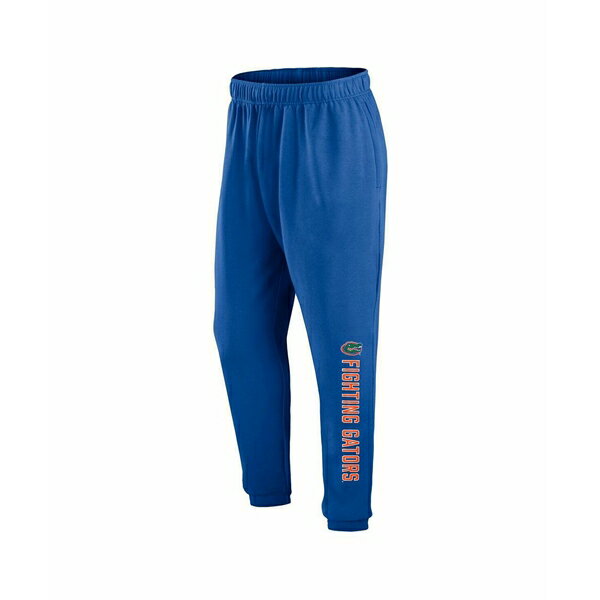 ファナティクス メンズ カジュアルパンツ ボトムス Men's Royal Florida Gators Chop Block Fleece Sweatpants Royal