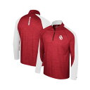 コロシアム メンズ パーカー・スウェットシャツ アウター Men's Crimson Oklahoma Sooners Langmore Raglan Quar...