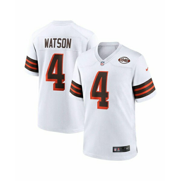 楽天astyナイキ メンズ シャツ トップス Men's Deshaun Watson Cleveland s Alternate Game Jersey White