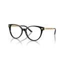 ヴェルサーチ レディース サングラス&アイウェア アクセサリー Women's Eyeglasses, VE3353 Black