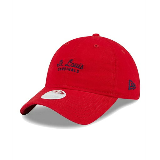 ニューエラ レディース 帽子 アクセサリー Women's Red St. Louis Cardinals Script 9TWENTY Adjustable Hat Red ニューエラ レディース 帽子 アクセサリー Women's Red St. Louis Cardinals Script 9TWENTY Adjustable Hat Red