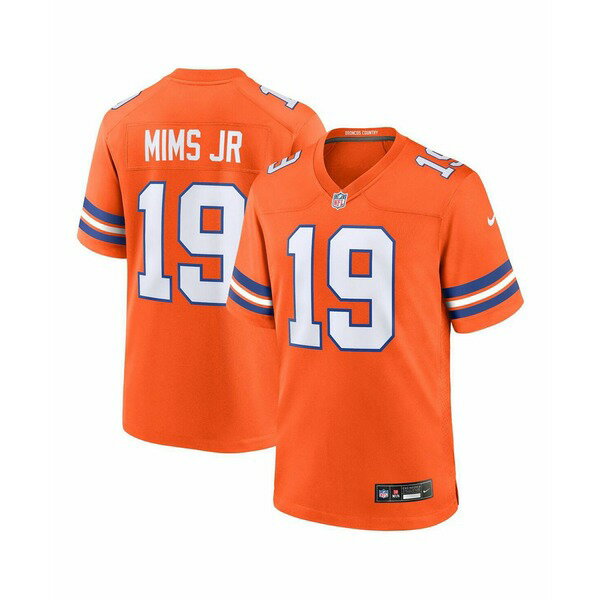 ʥ   ȥåץ Men's Marvin Mims Jr Orange Denver Broncos Mile High ...