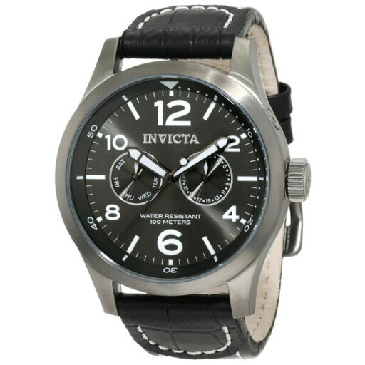 インビクタ メンズ 腕時計 アクセサリー Men's 10492 I-Force Quartz Multifunction Charcoal Dial Watch Black インビクタ メンズ 腕時計 アクセサリー Men's 10492 I-Force Quartz Multifunction Charcoal Dial Watch Black