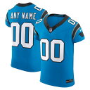 ナイキ メンズ ユニフォーム トップス Carolina Panthers Nike Vapor F.U.S.E. Elite Custom Jersey Blue