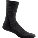 ダーンタフ メンズ 靴下 アンダーウェア Light Hiker Micro Crew Light Cushion Sock - Men's Black