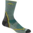 ダーンタフ メンズ 靴下 アンダーウェア Light Hiker Micro Crew Light Cushion Sock - Men's Seafoam