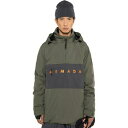 アルマダ メンズ スノーボード スポーツ Salisbury 2L Anorak - Men's Olive/Anthracite/Sienna