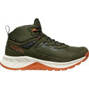 キーン メンズ ハイキング スポーツ Hightrail Waterproof Hiking Boot - Men's Forest Night/Gold Fl...
