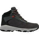 コロンビア メンズ ハイキング スポーツ Newton Wander Hiking Boot - Men's Dark Grey/Red Quartz