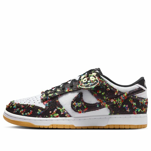 Nike ナイキ メンズ スニーカー White/Black/Gum Yellow 【Nike Dunk Low Panda Monium 'White Black' IB2263-100】 サイズ US_7(25.0cm)