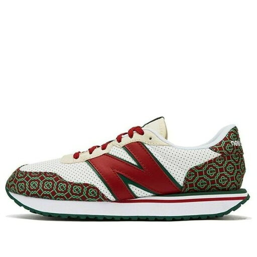 New Balance ニューバランス メンズ スニーカー White/Red/Green 【New Balance Casablanca x 237 'Red Monogoram' MS237CBB】 サイズ US_11.5(29.5cm) New Balance ニューバランス メンズ スニーカー White/Red/Green 【New Balance Casablanca x 237 'Red Monogoram' MS237CBB】 サイズ US_11.5(29.5cm)