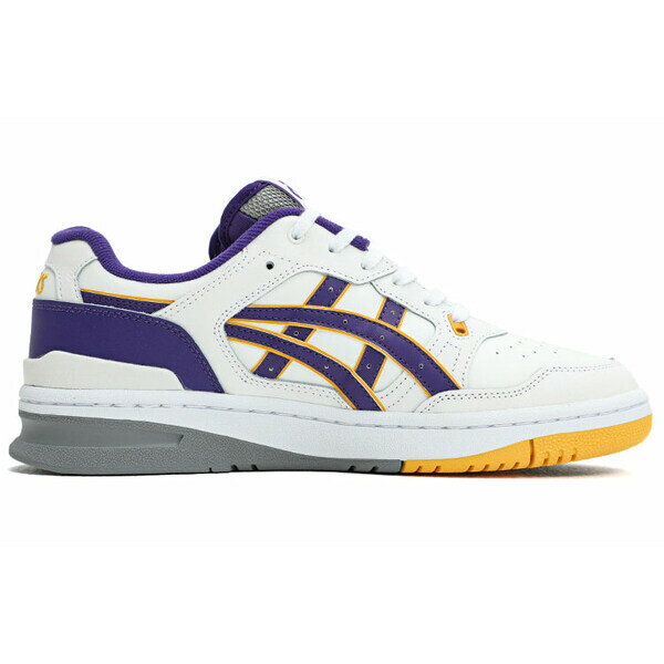 ASICS アシックス メンズ スニーカー White/Purple 【ASICS EX89 'Lakers' 1201A476-102】 サイズ US_11(29.0cm)