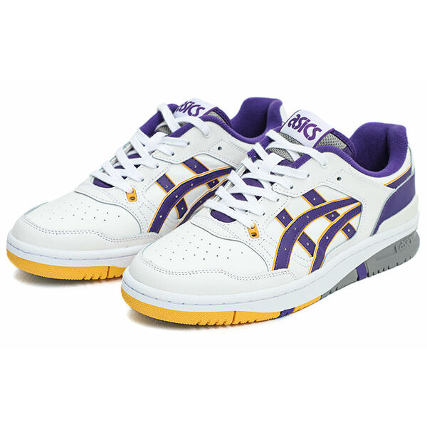 ASICS アシックス メンズ スニーカー White/Purple 【ASICS EX89 'Lakers' 1201A476-102】 サイズ US_11(29.0cm)