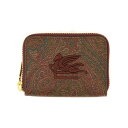 Gg fB[X z ANZT[ Paisley Print Wallet ROSSO