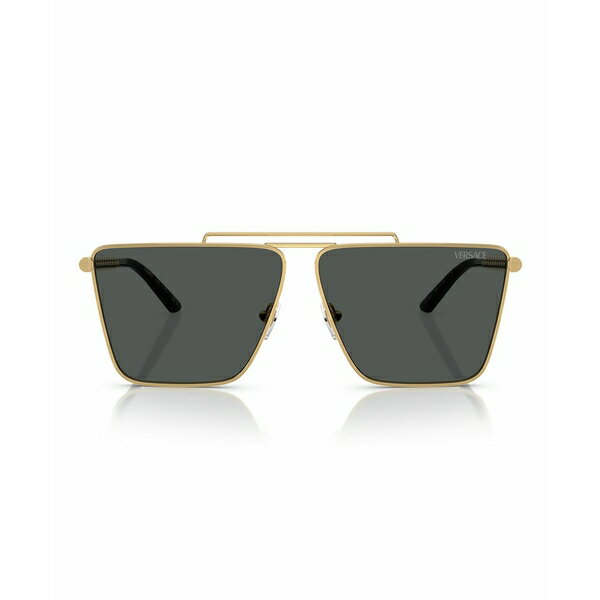 ヴェルサーチ ヴェルサーチ メンズ サングラス・アイウェア アクセサリー Men's Sunglasses, Ve2266 Gold
