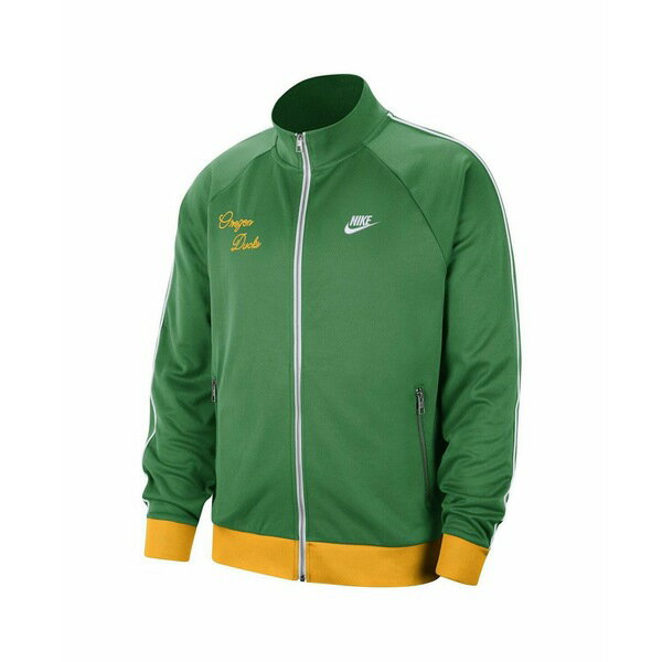 ナイキ ブルゾン レディース ナイキ レディース ジャケット＆ブルゾン アウター Men's Green, Yellow Oregon Ducks Special Game Alternate Full-Zip Track Jacket Green, Yellow