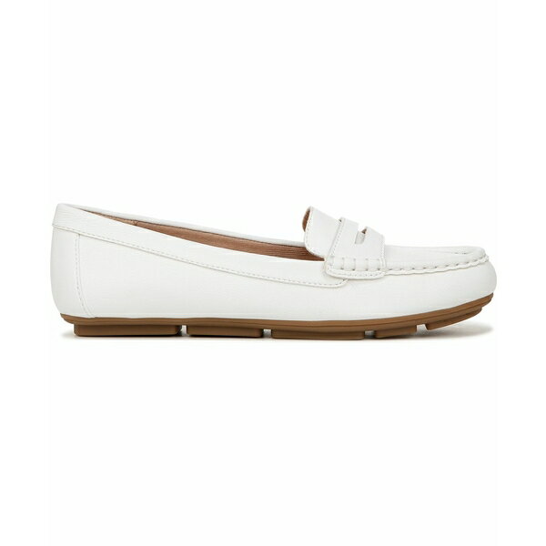 饤եȥ饤 ǥ åݥ󡦥ե 塼 Women's Riviera Slip On Penny Loafers Bright White Faux Leather