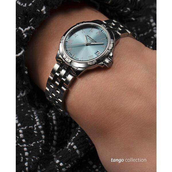 쥤ɥ ǥ ӻ ꡼ Women's Swiss Tango Classic Stainless Steel Bracelet Watch 30mm Blue