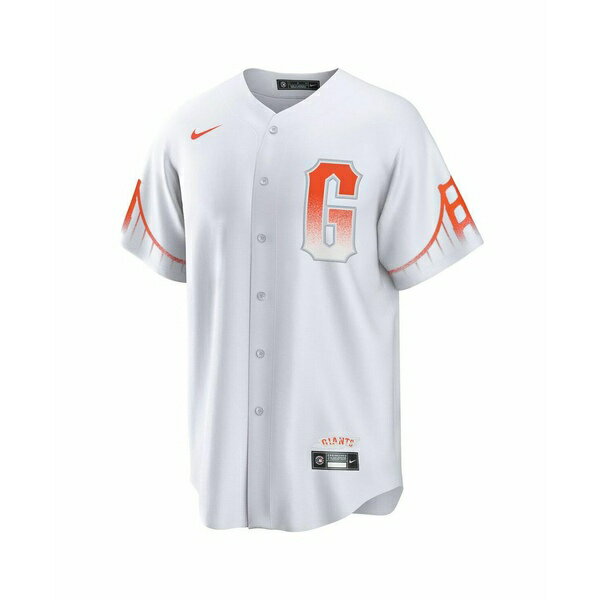 ナイキ レディース Tシャツ トップス Men's Mike Yastrzemski White San Francisco Giants City Connect Replica Player Jersey White