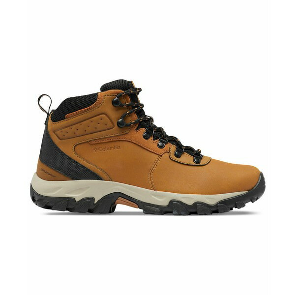 コロンビア メンズ ブーツ シューズ Men's Newton Ridge Plus II Waterproof Hiking Boots Elk, Black