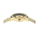 ヴェルサーチ レディース 腕時計 アクセサリー Women's Swiss Gold Ion Plated Mesh Bracelet Watch 36mm Gold