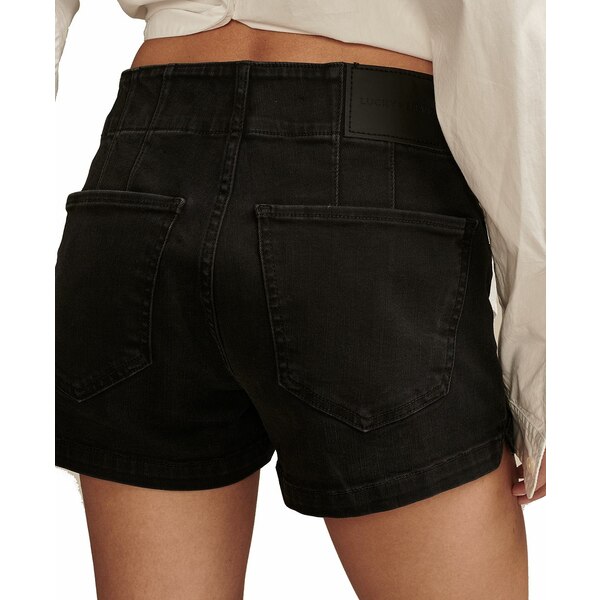 ラッキーブランド レディース カジュアルパンツ ボトムス Women 039 s High Rise Seamed Denim Shorts Underground Party