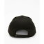 ビラボン メンズ 帽子 アクセサリー Men's Walled Snapback Hat Stealth