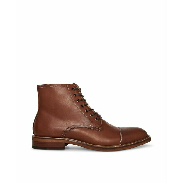 XeB[u }f Y u[c V[Y Men's Hodge Lace-Up Boots Tan Leather