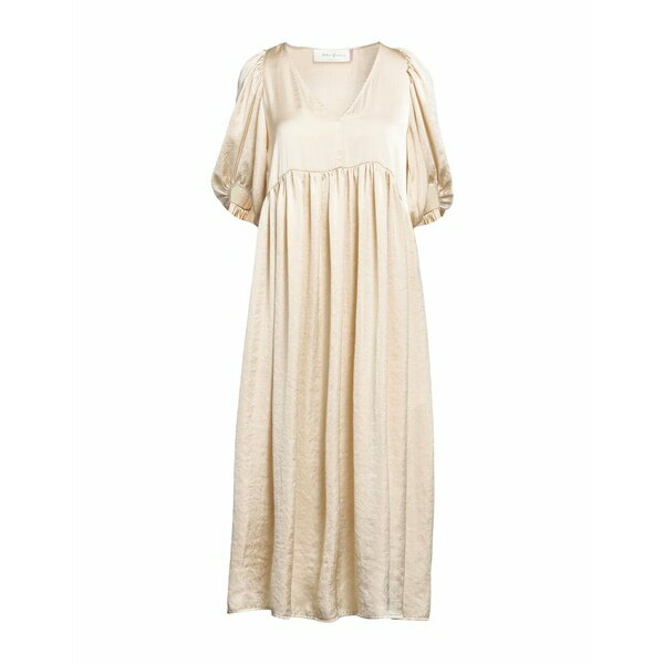 【送料無料】 カティア ジャンニーニ レディース ワンピース トップス Midi dresses Sand