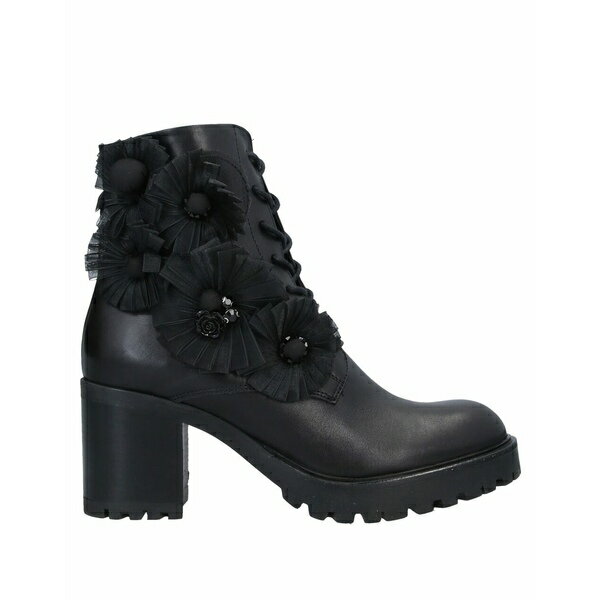 【送料無料】 トスカブルー? レディース ブーツ シューズ Ankle boots Black