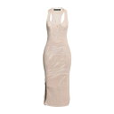 yz Ah_ fB[X s[X gbvX Midi dresses Beige