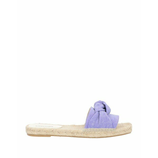 【送料無料】 ジュテローン レディース サンダル シューズ Espadrilles Purple 1