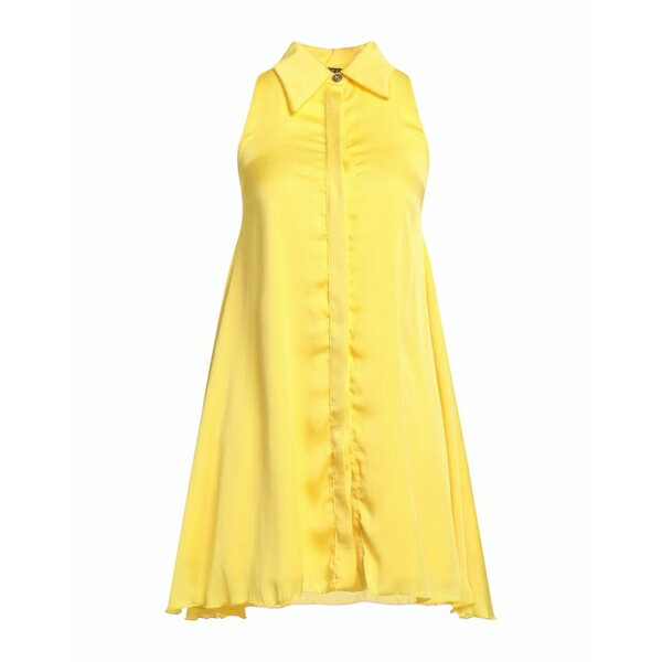 【送料無料】 フェレッパ レディース ワンピース トップス Mini dresses Yellow