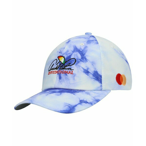 インペリアル メンズ 帽子 アクセサリー Men's Blue Arnold Palmer Invitational Hullabaloo Tie-Dye Adjustable Hat Blue