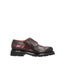 【送料無料】 サントーニ メンズ ドレスシューズ シューズ Lace-up shoes Burgundy