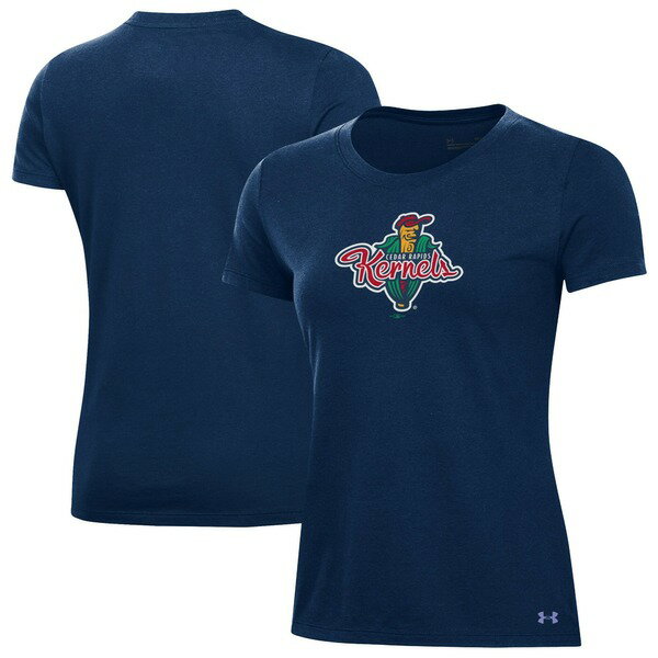 A_[A[}[ fB[X TVc gbvX Cedar Rapids Kernels Under Armour Women's Performance TShirt Navy