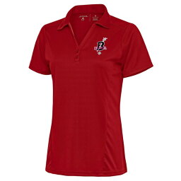 アンティグア レディース ポロシャツ トップス Birmingham Black Barons Antigua Women's Tribute Polo Red