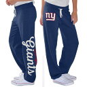 カールバンクス レディース カジュアルパンツ ボトムス New York Giants GIII 4Her by Carl Banks Women's Scrimmage Fleece Pants Royal