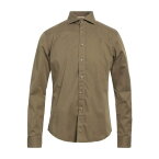 【送料無料】 アレッサンドロ ラムラ メンズ シャツ トップス Shirts Military green