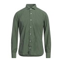 【送料無料】 ダンディライフ バイ バルバ メンズ シャツ トップス Shirts Sage green