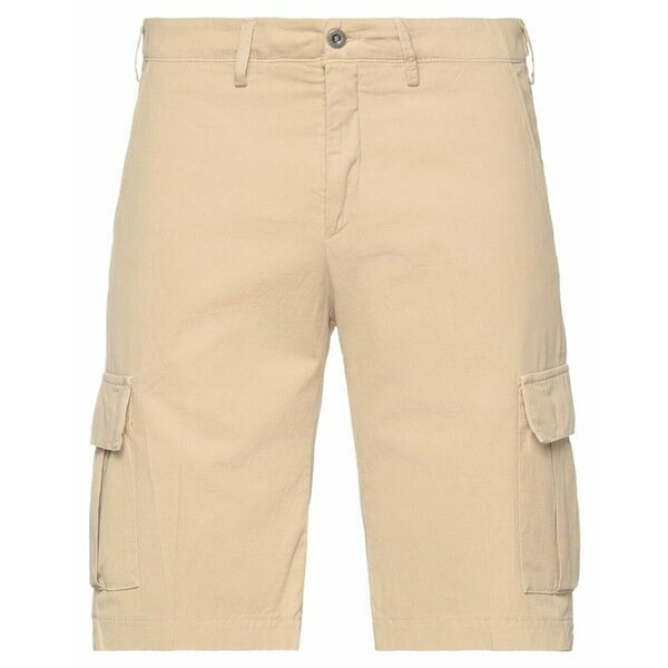  ビー セッテチェント メンズ カジュアルパンツ ボトムス Shorts & Bermuda Shorts Beige