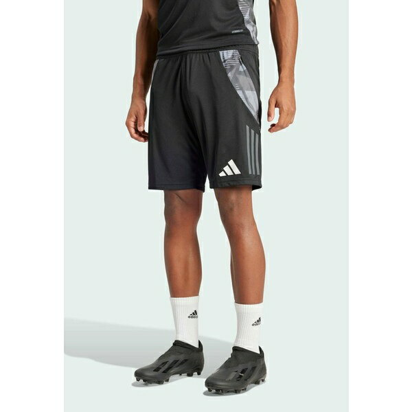 アディダス メンズ バスケットボール スポーツ TIRO COMPETITION - Sports shorts - black team dark grey
