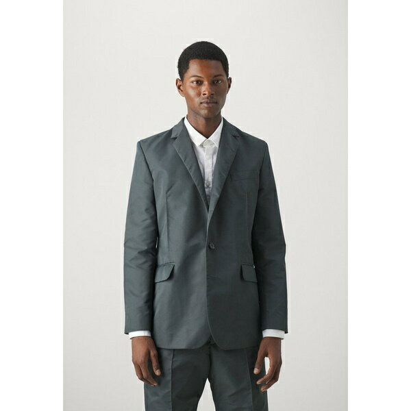 ウッド ウッド メンズ ジャケット＆ブルゾン アウター HANNI BLAZER - Suit jacket - dark grey