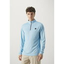 カルバン・クライン ゴルフ ゴルフウェア メンズ カルバンクラインゴルフ メンズ シャツ トップス WESTGATE HALF ZIP - Long sleeved top - blue