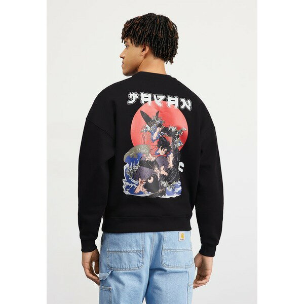 եȥ꡼  ѡåȥ  JAPAN WAVE WARRIOR - Sweatshirt - black