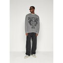 ユアターン メンズ パーカー・スウェットシャツ アウター DREAMSCAPE CREW TERRY UNISEX - Sweatshirt - dark grey