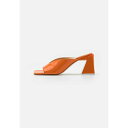 アロハス レディース サンダル シューズ TASHA - Heeled mules - orange