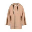 【送料無料】 エリカ・カヴァリーニ レディース パーカー・スウェットシャツ アウター Sweatshirts Beige